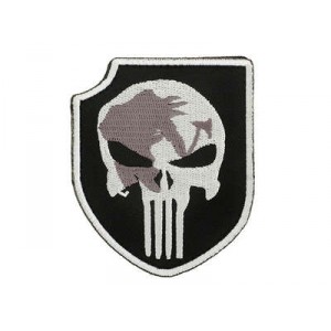 Navy SEALs Team 3 Punisher Embroidered Patch - Black [Minotaurtac]